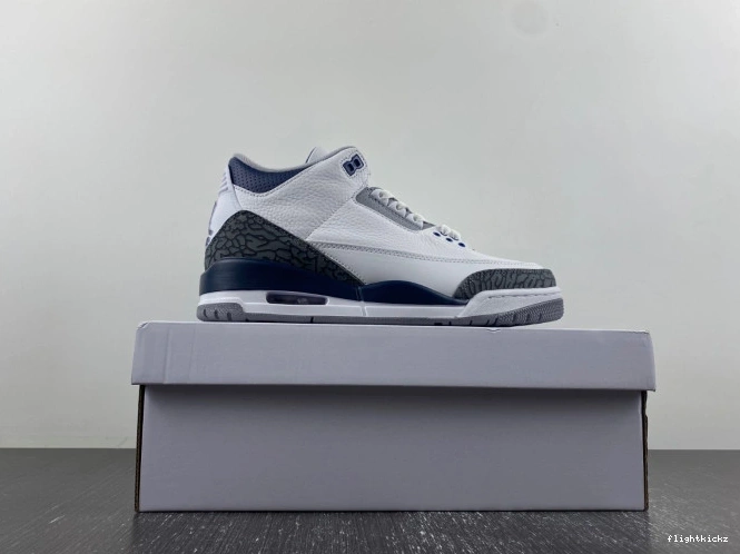 Midnight Air Jordan CT8532-140 3 Navy 1206